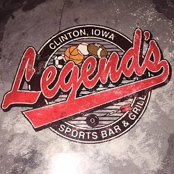 Legends Sports Bar restaurant located in CLINTON, IA