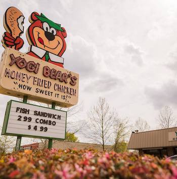 Yogi Bear Honey Fried Chicken restaurant located in HARTSVILLE, SC