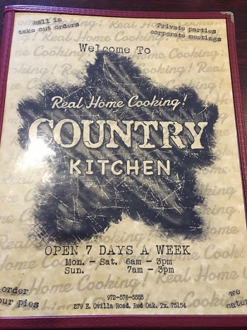 Country Kitchen restaurant located in RED OAK, TX