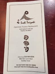 iSushi & Teriyaki restaurant located in DUPONT, WA