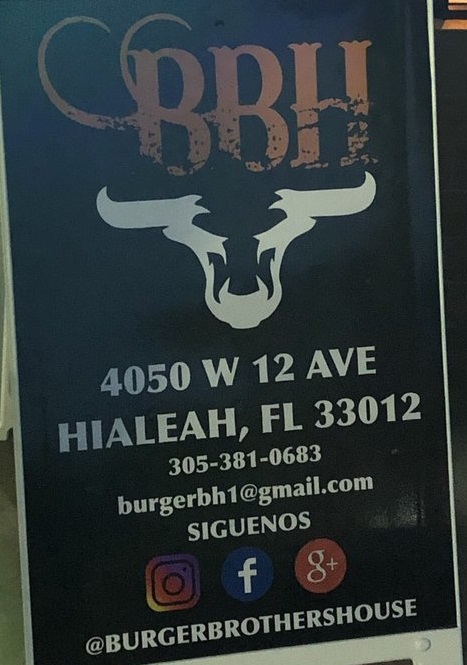 Burger Brothers House restaurant located in HIALEAH, FL